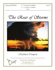 The Roar of Storms Handbell sheet music cover Thumbnail